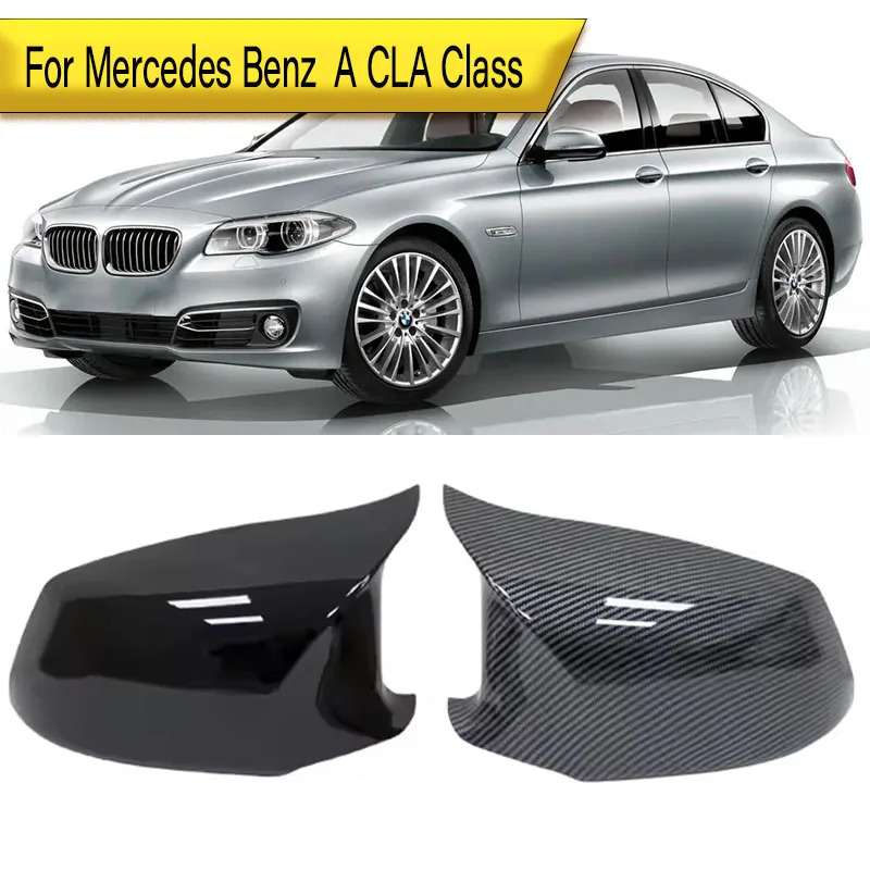 

Для BMW 5 серии F10 F11 F18 Pre-LCI 2010-2013 M Performance Автомобильное боковое зеркало заднего вида, крышки зеркал, черные