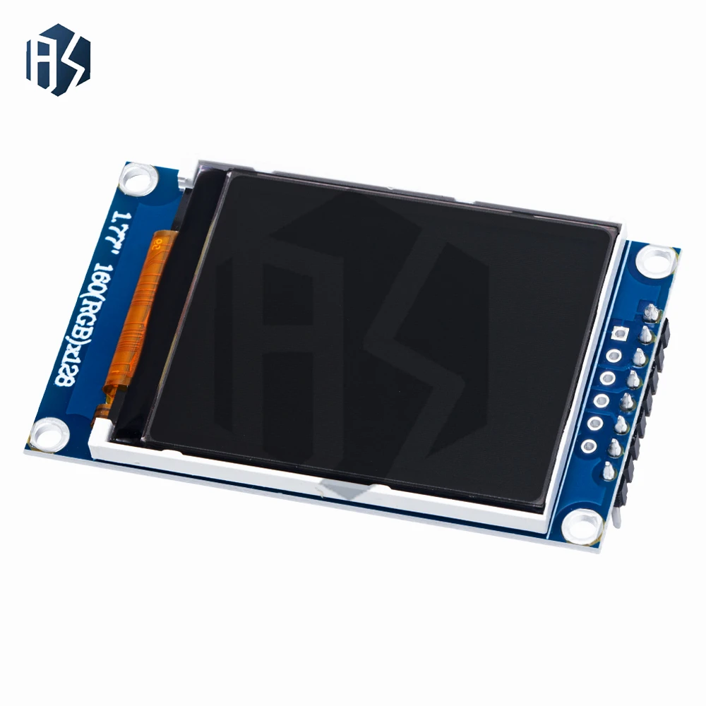 ‌ Módulo de exibição LCD TFT ST7735S de 1,77 polegadas, resolução 128x160, interface SPI, tela colorida para wearable/dispositivos médicos