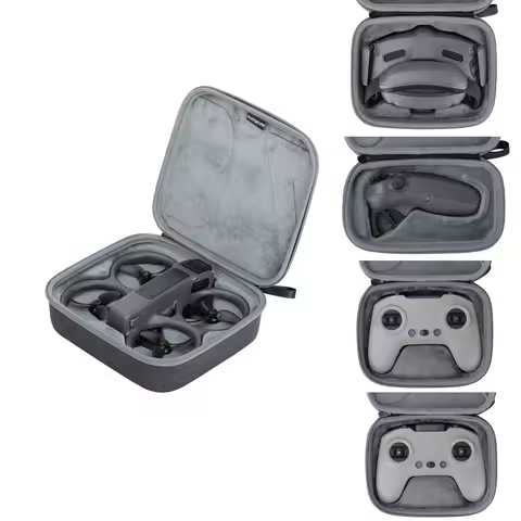 Borsa da trasporto per DJI Avata 2 custodia custodia maniglia copertura telecomando/occhiali 3 scatole accessori drone da viaggio Mini Stay Alone