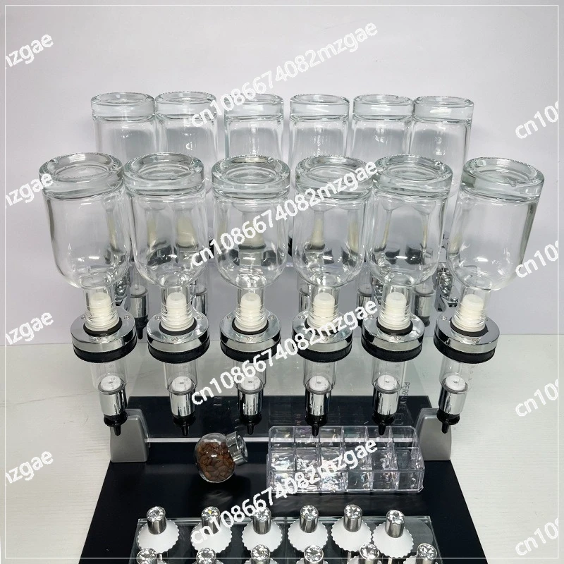 Newly Designed Wall-Hanging 12 Bottles Perfume Dispenser 200ml/Bottle Filling Machine for Bar Cheap