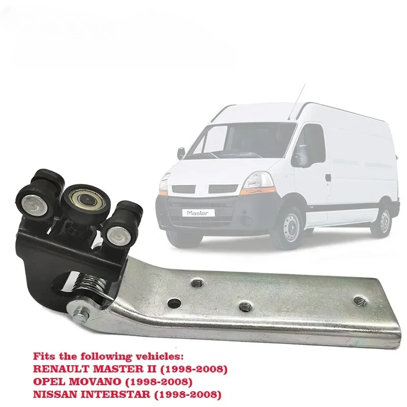 Center Roller Assembly for Right Sliding Door for Renault Master II (1997-2010) - Replaces 7700352379 Fits RIGHT Hand Door ONLY