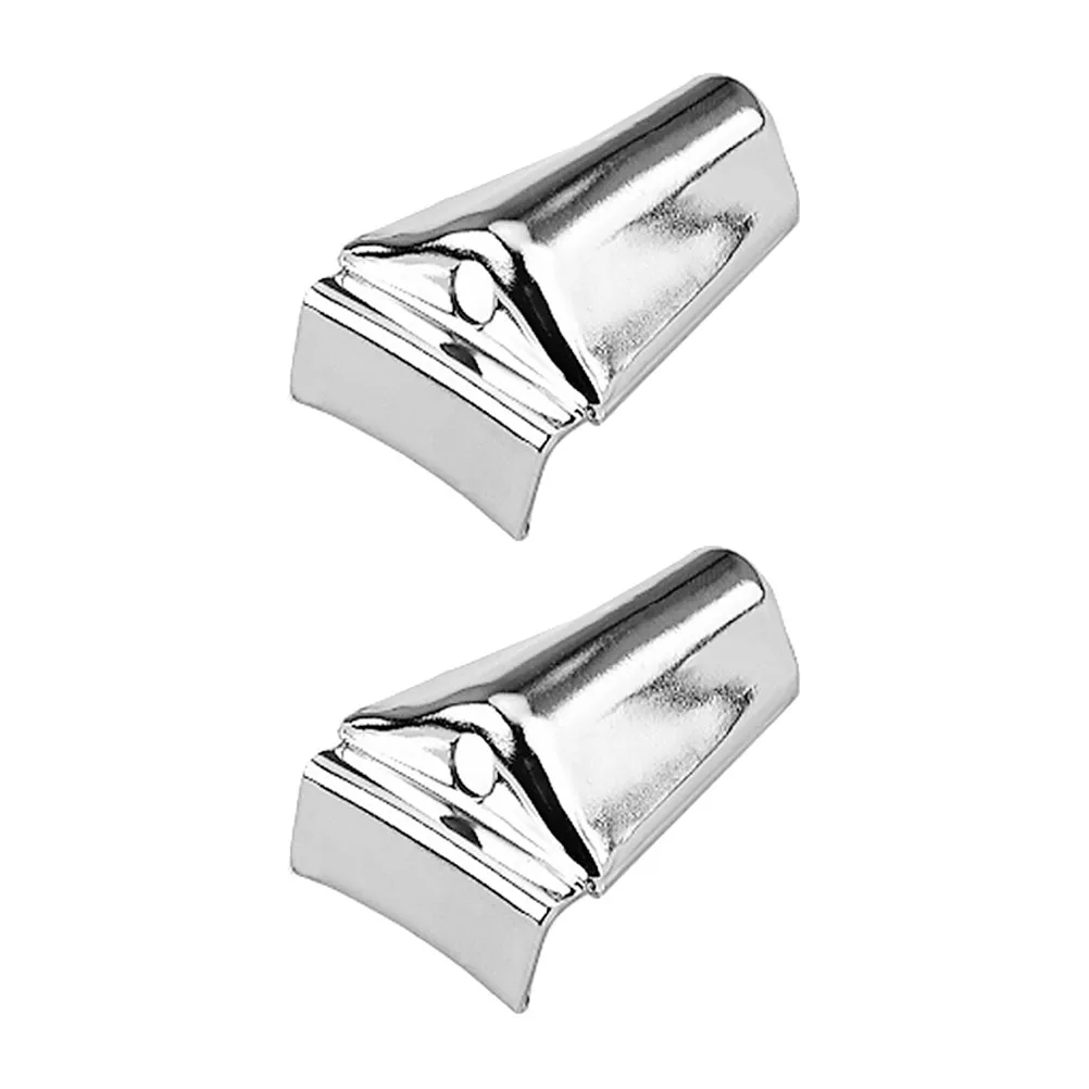

2pcs Iron Drum Hook Accessories Bass Leg Mount Metal Parts Claw Replacement Silver For Snare Drums Bass Drums Easy Install