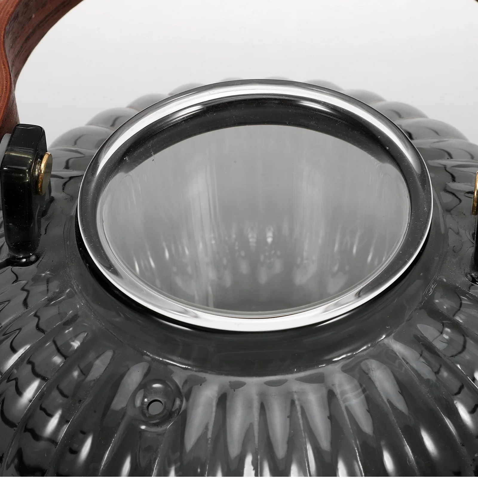 

Glass Teapot Flower Tea Kettle Handle Water Kettle Office Home Portable Loose Leaf Tea Pot Small Comfortable Grip