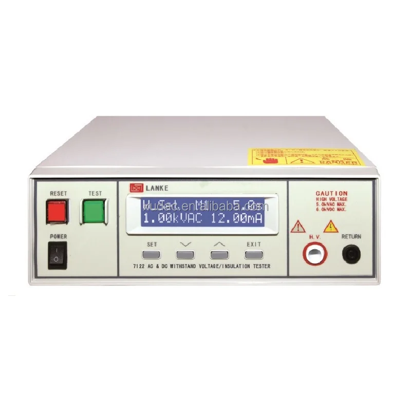 

LK7122 AC & DC Withstand Voltage/Insulation Tester