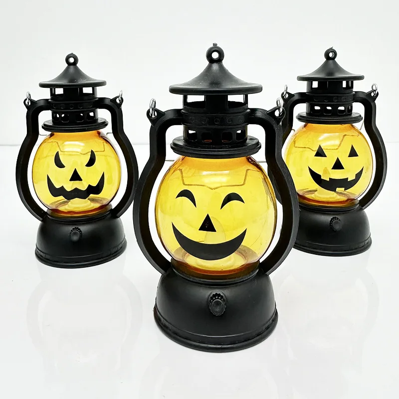 Halloween Portable Pumpkin Light LED Pony Light