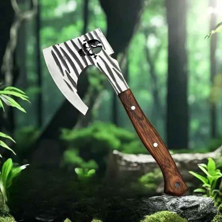 Multi-functional Mountain-cutting Engineer Axe Outdoor T-actical Household Wood-chopping Axe Multi-purpose High-quality Tools