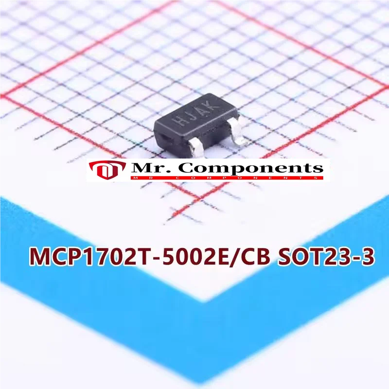 

10 шт. MCP1702T-5002E/CB SOT23-3 MCP1702-5.0V хорошее качество 250 мА регулятор LDO с низким током спокой в наличии новый