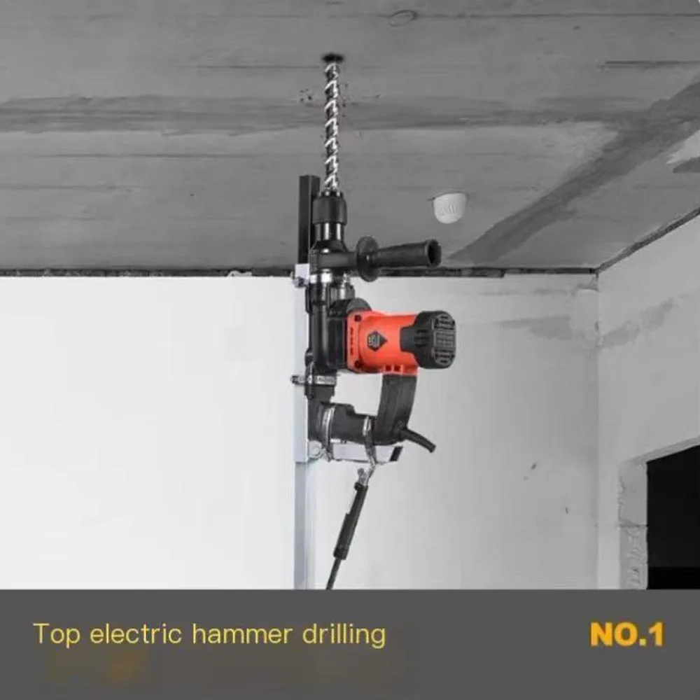 2025 Electric Hammer Bracket High-Altitude Telescopic Drilling Machine Lifting Ceiling Drill Bracket for Home Improvement