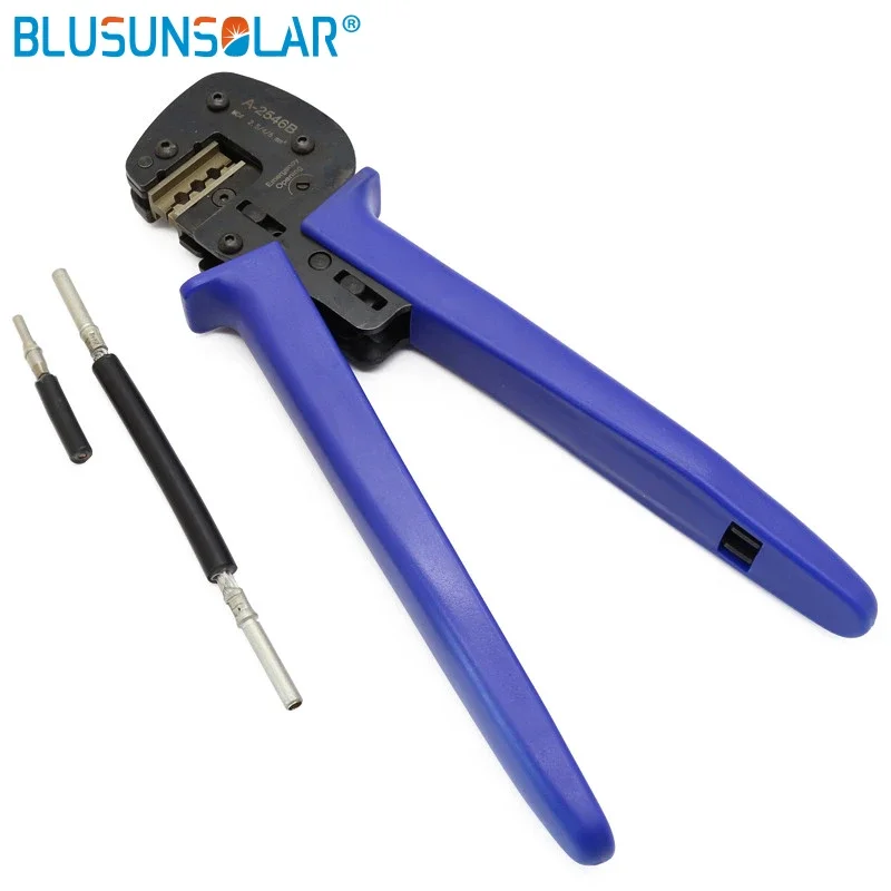 Imagem -03 - Multifuncional Solar Crimping Tool Kit Painel Solar Cabo pv Conector Solar Fotoroltaic Fio Crimper 270 mm 2.5 mm mm mm eu Stock