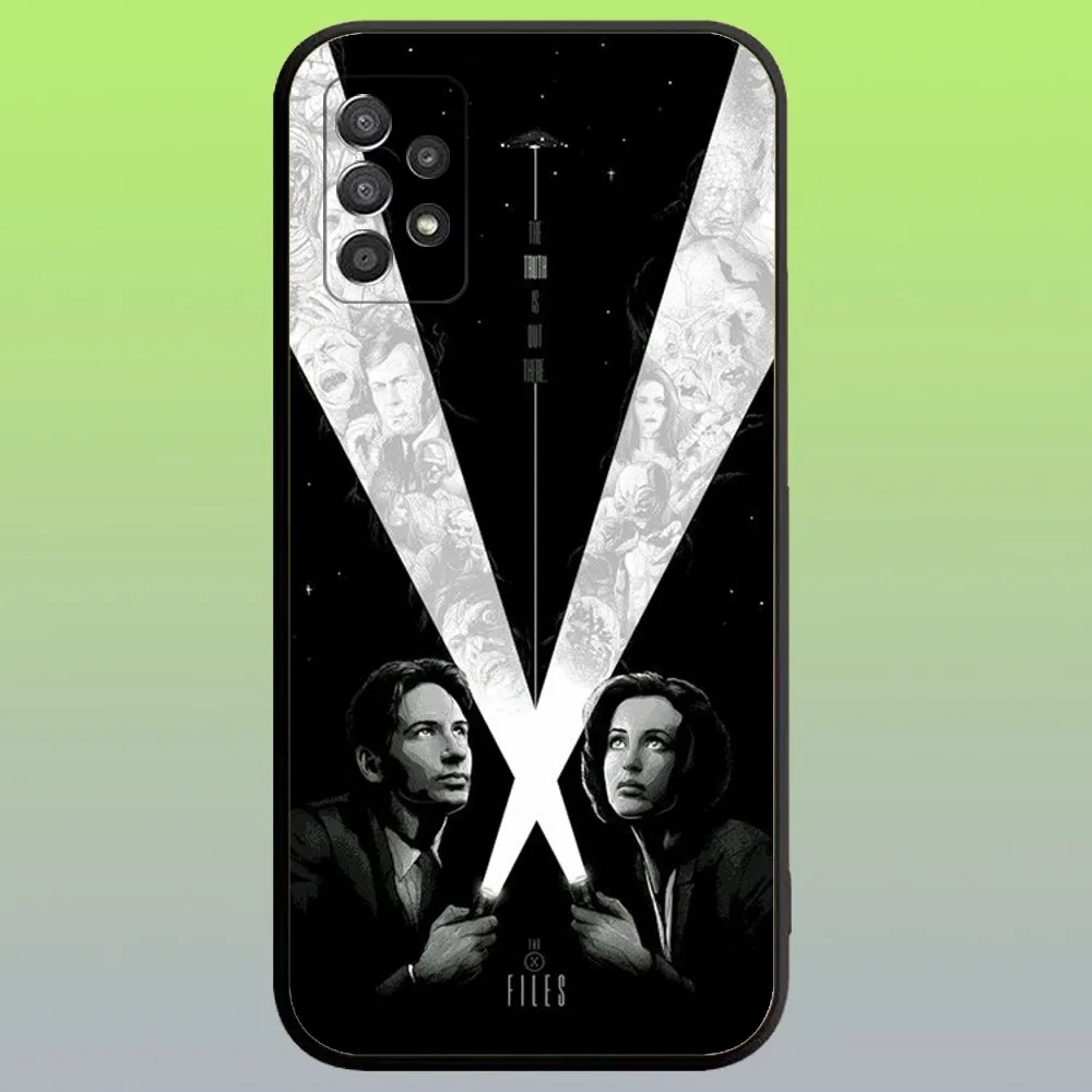 The X Files Phone Case For Samsung Galaxy A20,A21s,A22,A31,A32,A52,A53,A72,73,A80,A91 Soft Black Cover