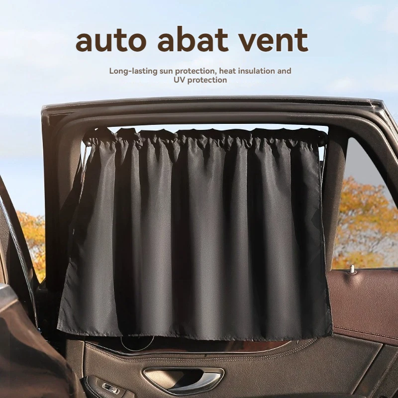 Suction Cup Curtain In The Car Window Sunshade Cover Cartoon Universal Side Window Sunshade UV Protection for Kid Baby Children - view 5