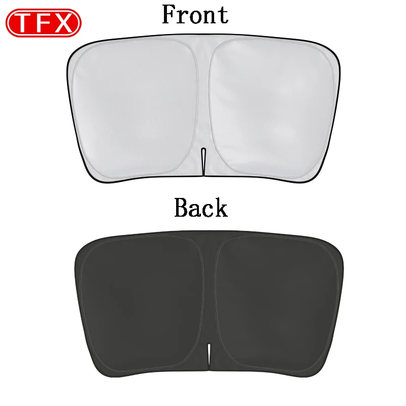 For Jeep Cherokee KL 2014-2023 Car Nano-Insulat Windshield Sunshade Front Window Sun Shade Visor Auto Interior Accessories