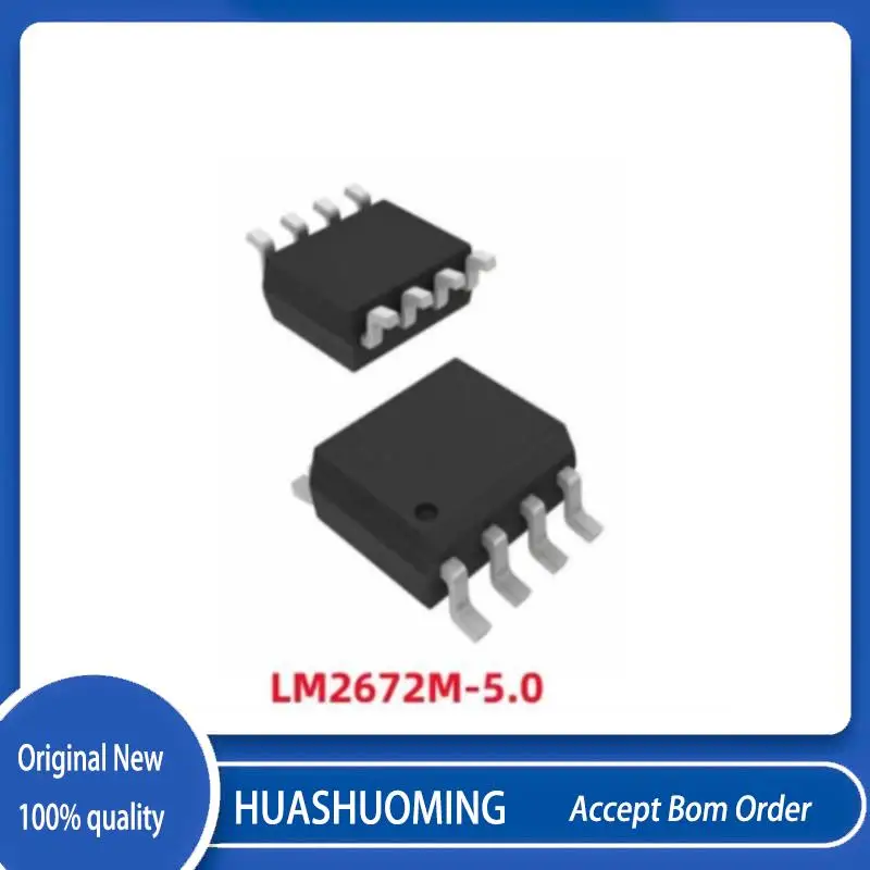 5Pcs/Lot New  LM2672M-5.0  LM2672M    SOP-8