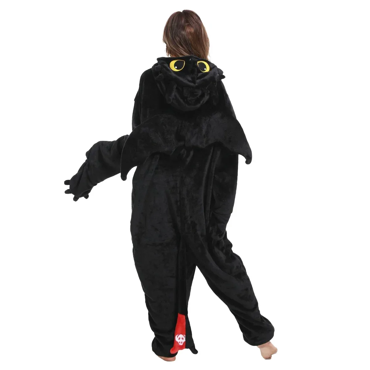 Anime Kigurumi-Pyjama Onesie Krokmou pour Adulte, Combinaison Onesies Animaux, Comment fur ser, Dragon Krokmou, Costume Cosplay