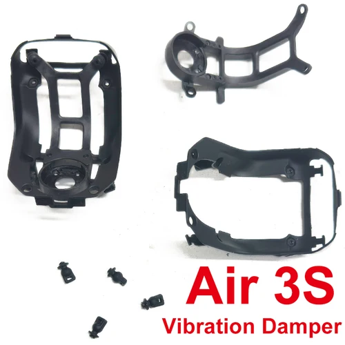 Imagen 1 del producto Placa amortiguadora de vibración para cámara Gimbal Air 3S, cardán de aire 3S PTZ, amortiguador de plástico, estabilizador para DJI Air 3S