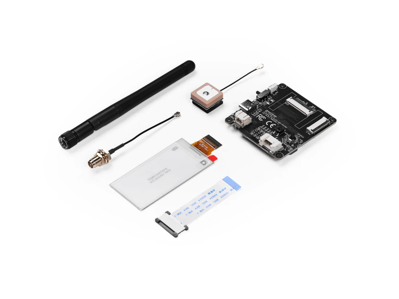 Zestaw do rozbudowy węzła LoRa Meshtastic Wio SX1262 868MHz 915MHz nRF52840 L76K GPS Grove z wyświetlaczem E Ink, niskoenergetyczny 862–930MHz — zdjęcie produktu 5