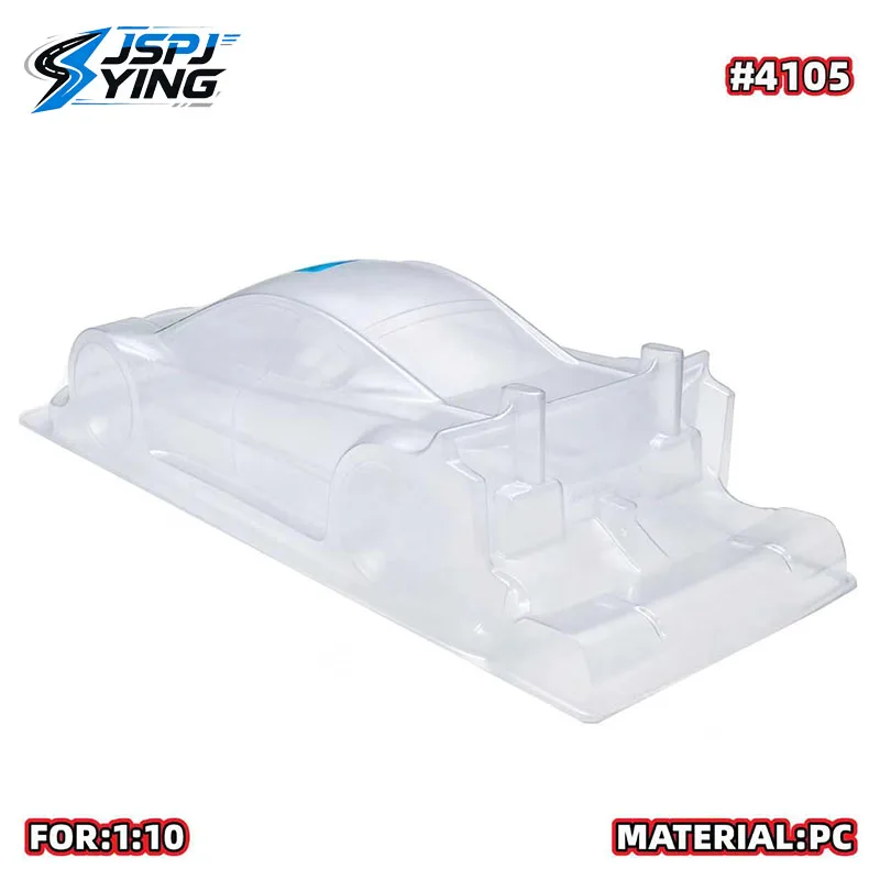 4105 Vortex AVALON 190mm Clear PC Body Shell With Rear Wing, Unpainted 1/10 RC Touring Drift On‑Road Car Body Shell Replacement
