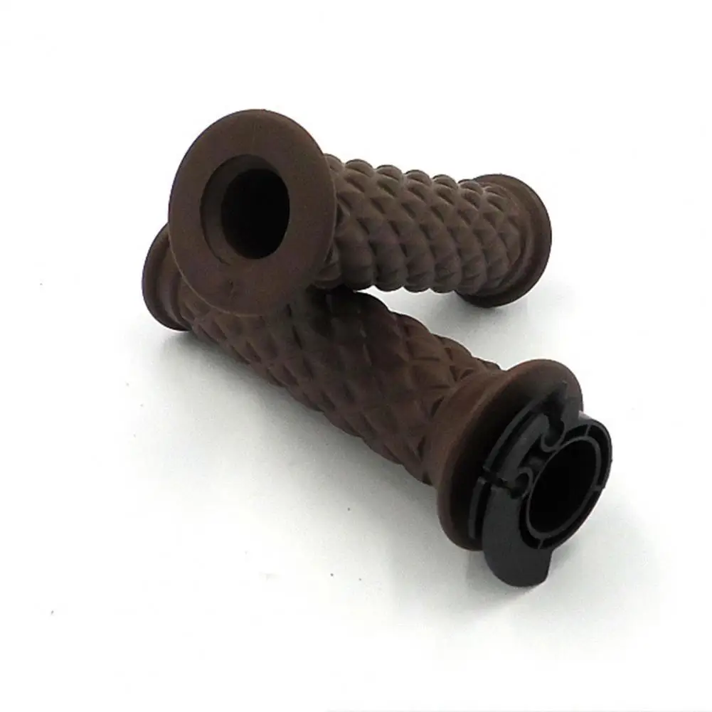 

Anti-vibration Handlebar Grips Motorcycle Comfort Hand Handlebar Grips Non Slip Rubber Bar End Thruster Grips for 22mm