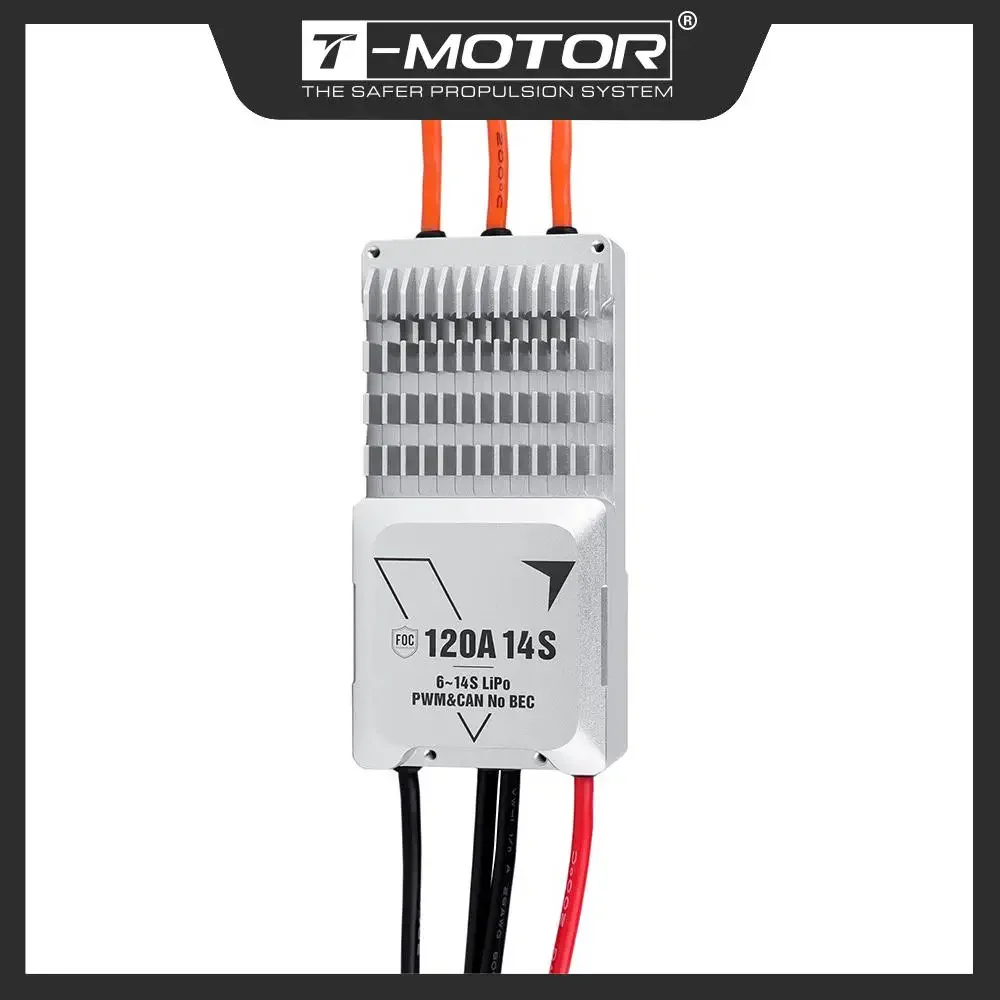 

T-MOTOR FOC ESC V120A Electric Speed Controller For Drone VTOL VL Series Brushless Motor V8018 Fast Response Efficient Driving