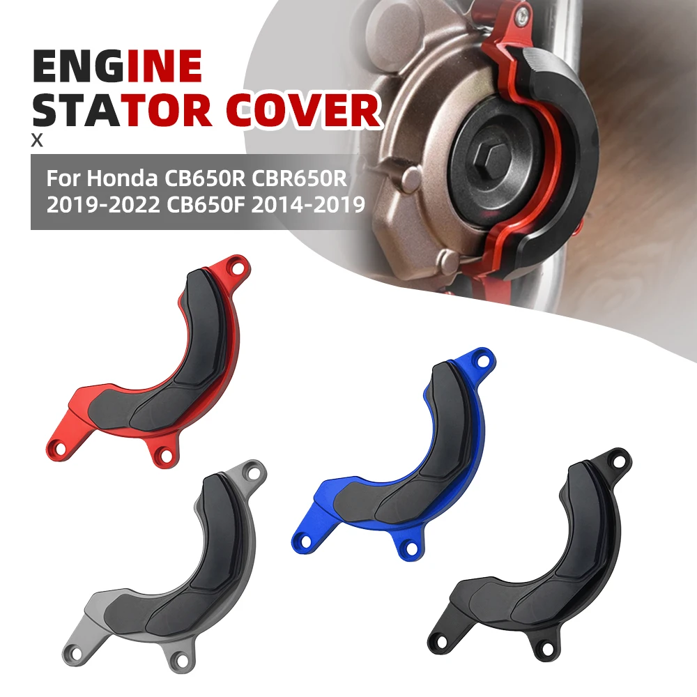 

Слайдер рамы мотоцикла, защита от падения, защита от падения, накладка для Honda CB650R CBR650R 2019-2022 CB650F 2014-2019, правая сторона статора двигателя