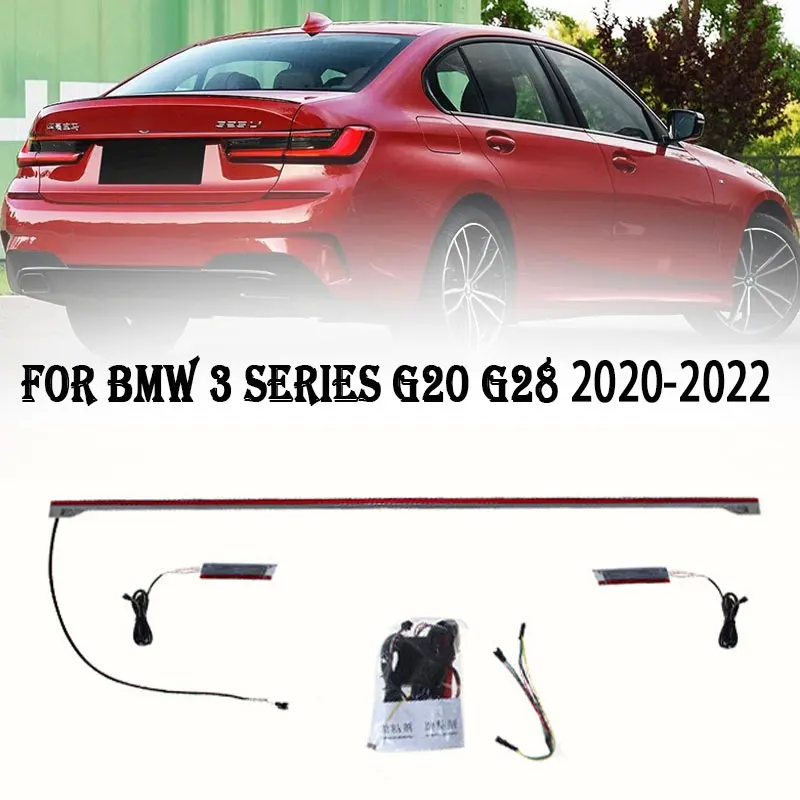 For BMW 3 Series G20 G28 2020 2021 2022 2023 LED Automotive rear bumper taillights LED dynamic turn signal through rear bump