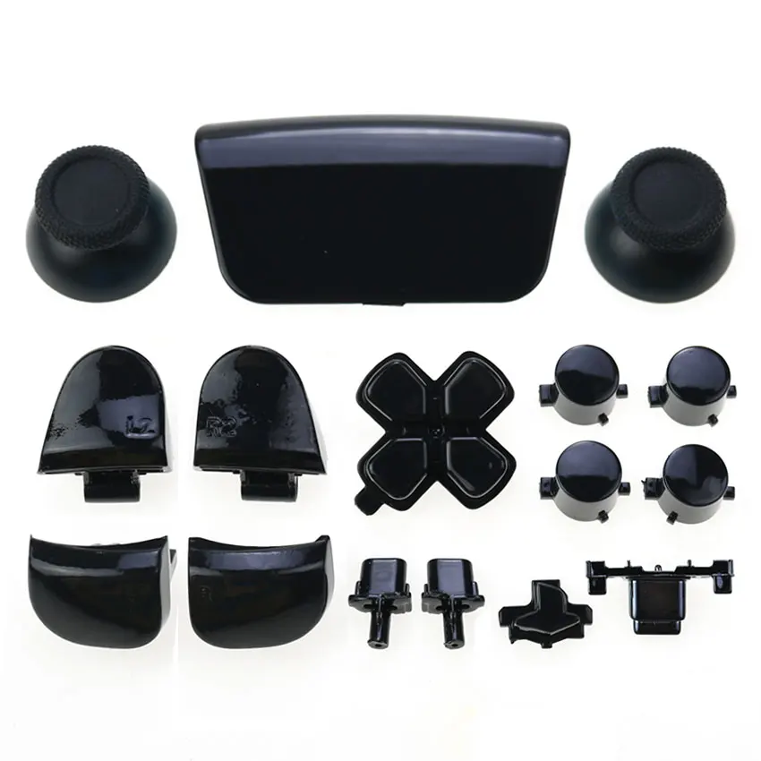 JCD L1 R1 L2 R2 Button D-pad Share Buttons Kit Joystick Caps Replacement For PS5 V2 2.0 020 Controller Gamepad