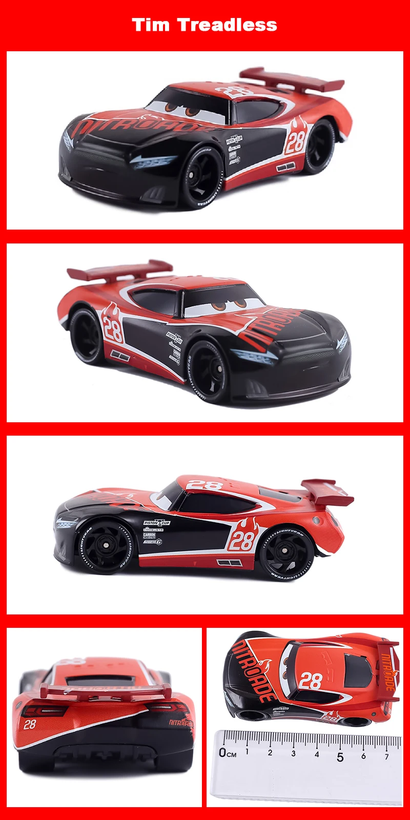 Pixar Cars 3 Spielzeug Lightning McQueen 1:55 Diecast Neue Generation Nummerierte Rennfahrer Metall Diecast Legierungsautos Spielzeug Geschenke – Detail 11