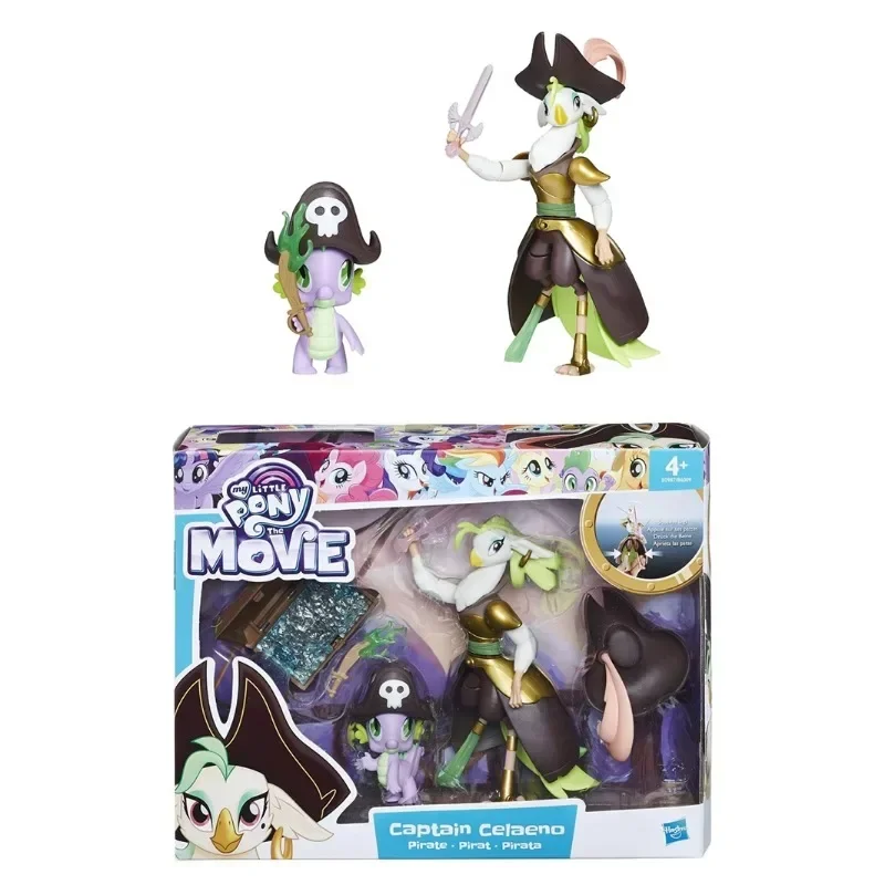 Hasbro My Little Pony Movie Series Captain Cyrano Twilight Sparkl Anime Figure Set Model Toy Collectible