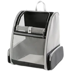 Mochila transportadora para gatos transpirable y plegable portátil
