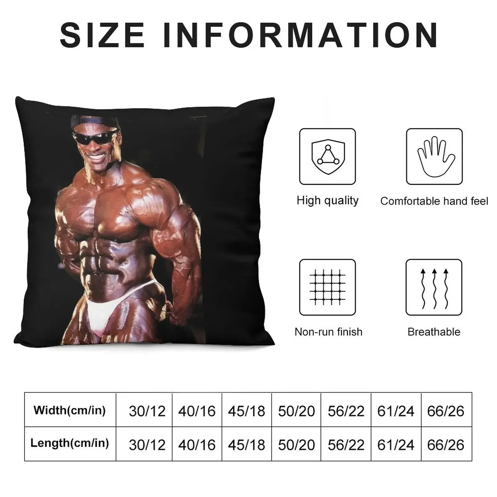 Ronnie Coleman Throw Pillow Sofa Cushions Cover Luxury Sofa Cushions pillow