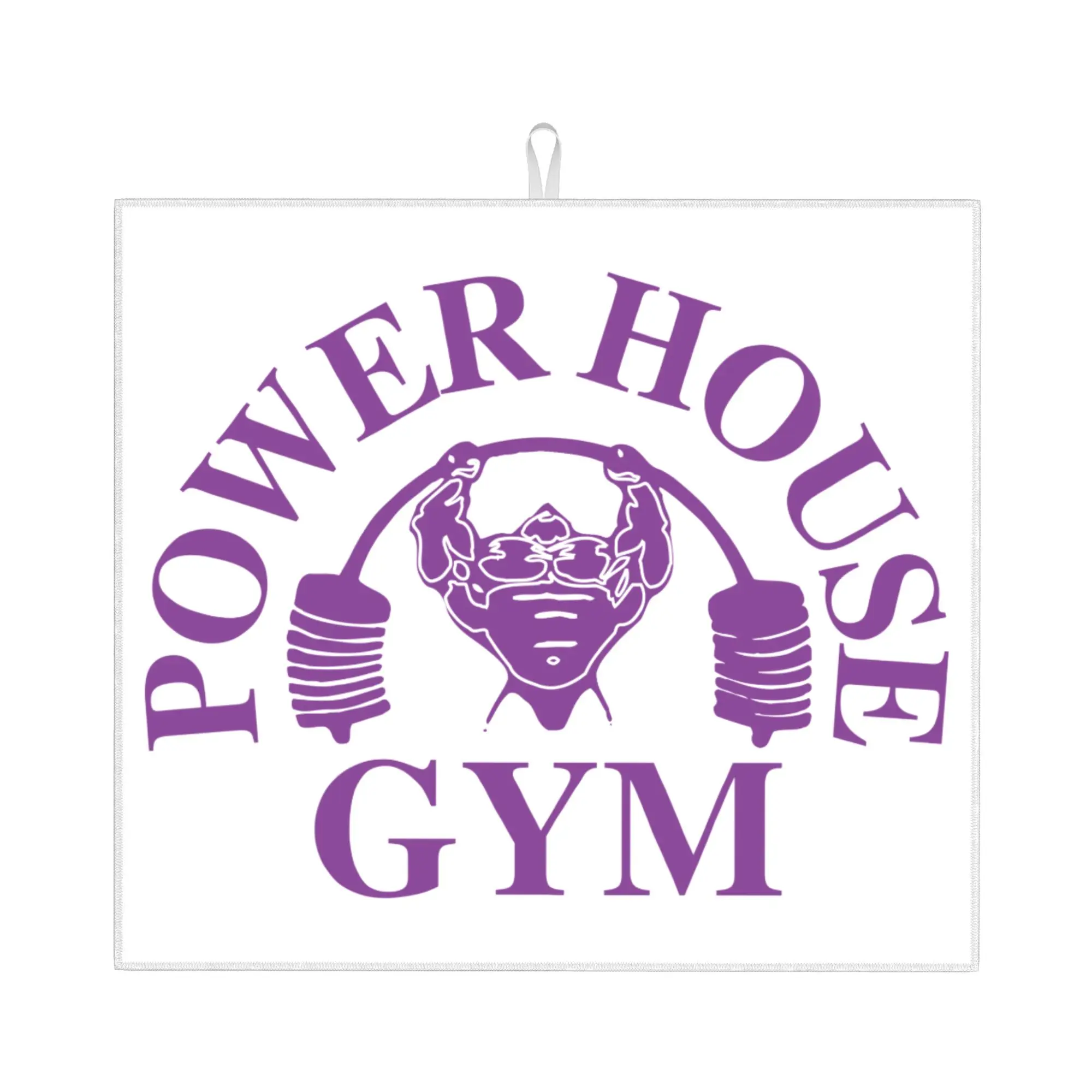 Powerhouse Gym Non‑Slip Waterproof Absorbent Barware Tableware Oil Proof Bodybuilding Fitness Bathroom Drying Mat For Kitchen