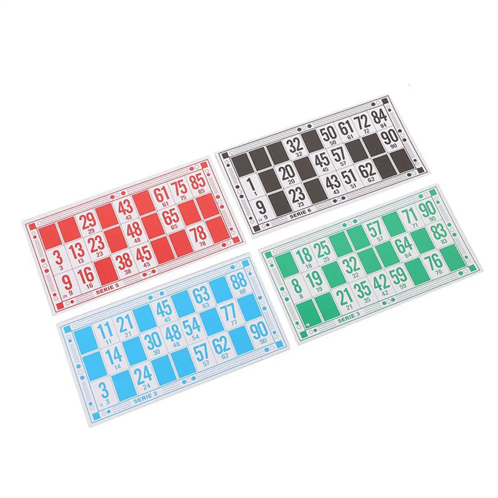 Bingo Card Game Funny Educational Interactive Vintage Large Print Card Match Chess Game For Kids Family Friends Group Play Night