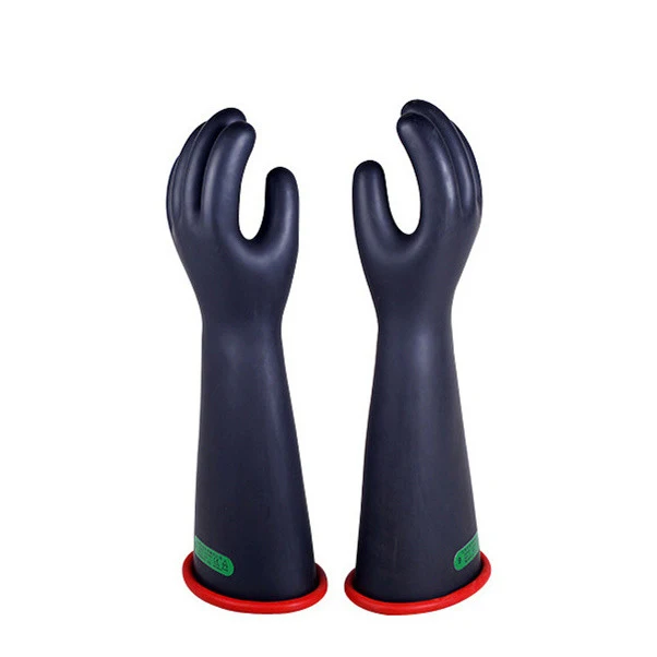 2025Made in China Guanti isolanti dielettrica Classe 00 0 1 2 3 4 Guanti isolanti elettrici in lattice di gomma