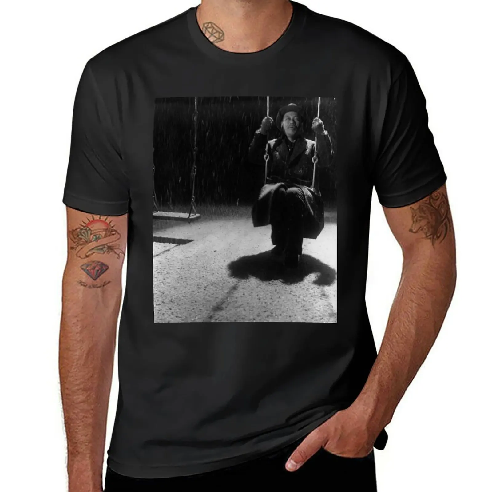 New Ikiru Akira Kurosawa japan T-Shirt plus size tops funny t shirt t-shirts man Short sleeve tee men