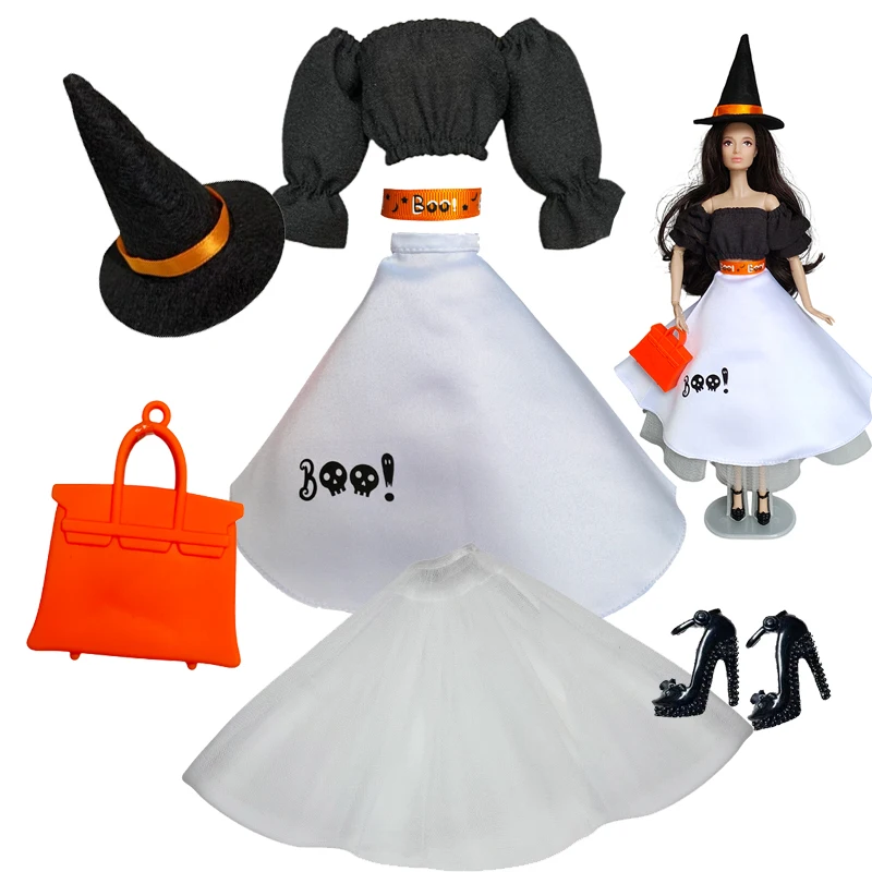 1/6 Doll clothes Cosplay Various Halloween dress, cap belts Acessories Suit Outfits for 12inch BJD Doll 30cm MengF Xinyi FR Doll