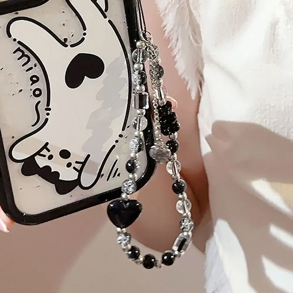 Fashion Beaded Phone Lanyard Bohemia Cute Phone Case Chain Straps Adjustable Phone Anti-lost Rope