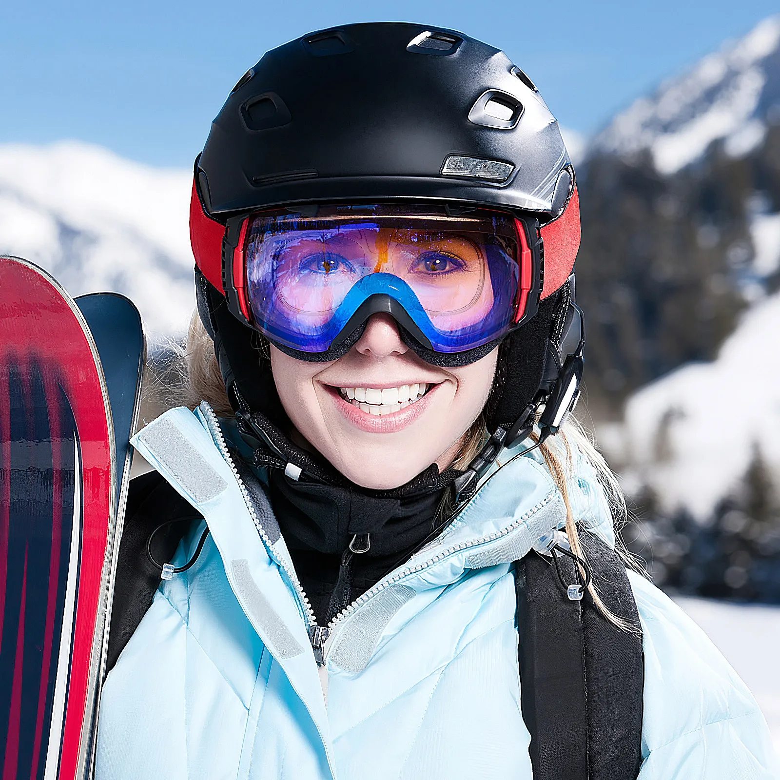 

Ski Goggles Frame Prescription Lightweight Tr Butterfly Myopic Glass Adapter Windproof Design Skiing Protective Sports Snow