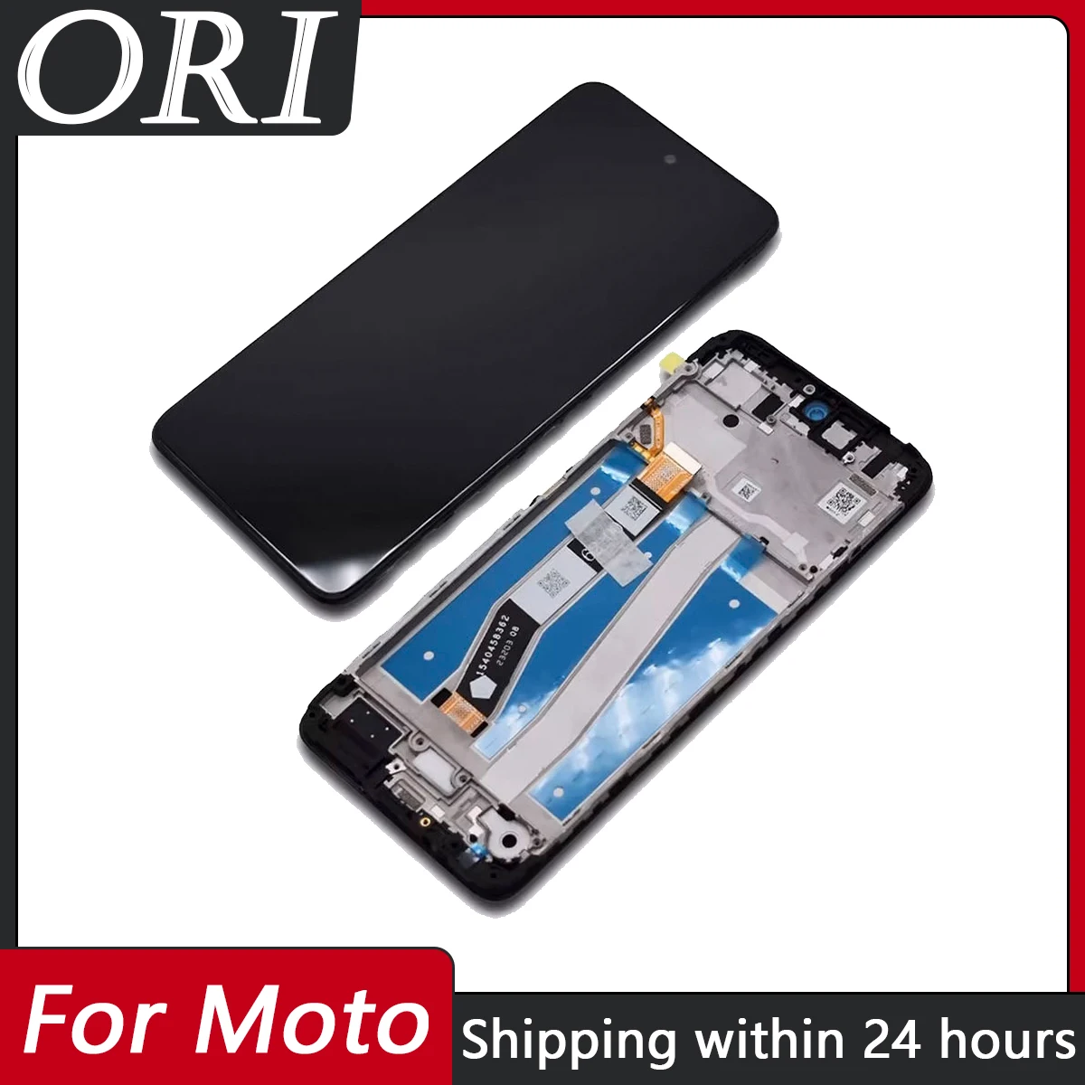 6.5\'\'Tested Screen For Motorola Moto G14 LCD Display Touch Screen Sensor Digitizer Assambly For MotoG14 LCD Display With Frame