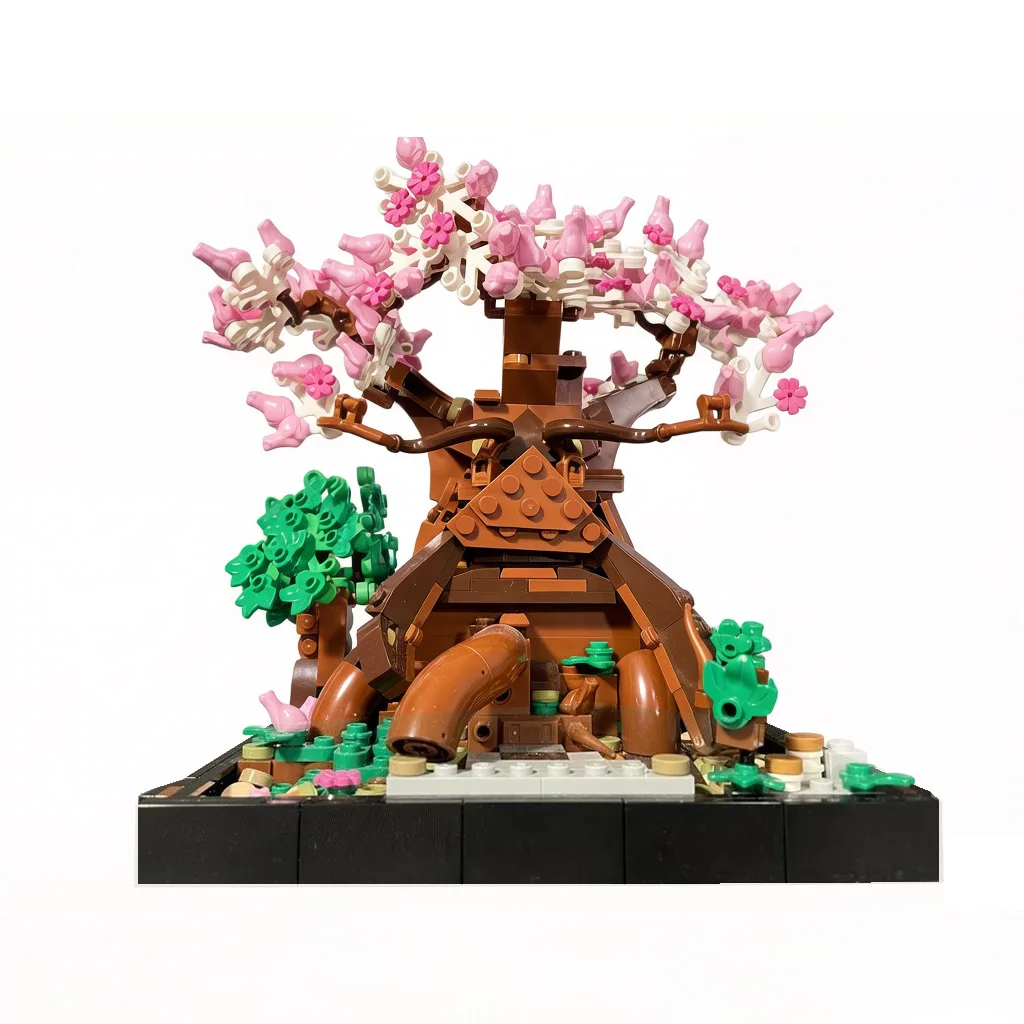 

НОВИНКА: Конструктор MOC Zeldaed (746 деталей) - Величественное дерево Деку, растения, деревья бонсай, архитектурная модель, идея для самостоятельной сборки, развивающие кирпичики, игрушки