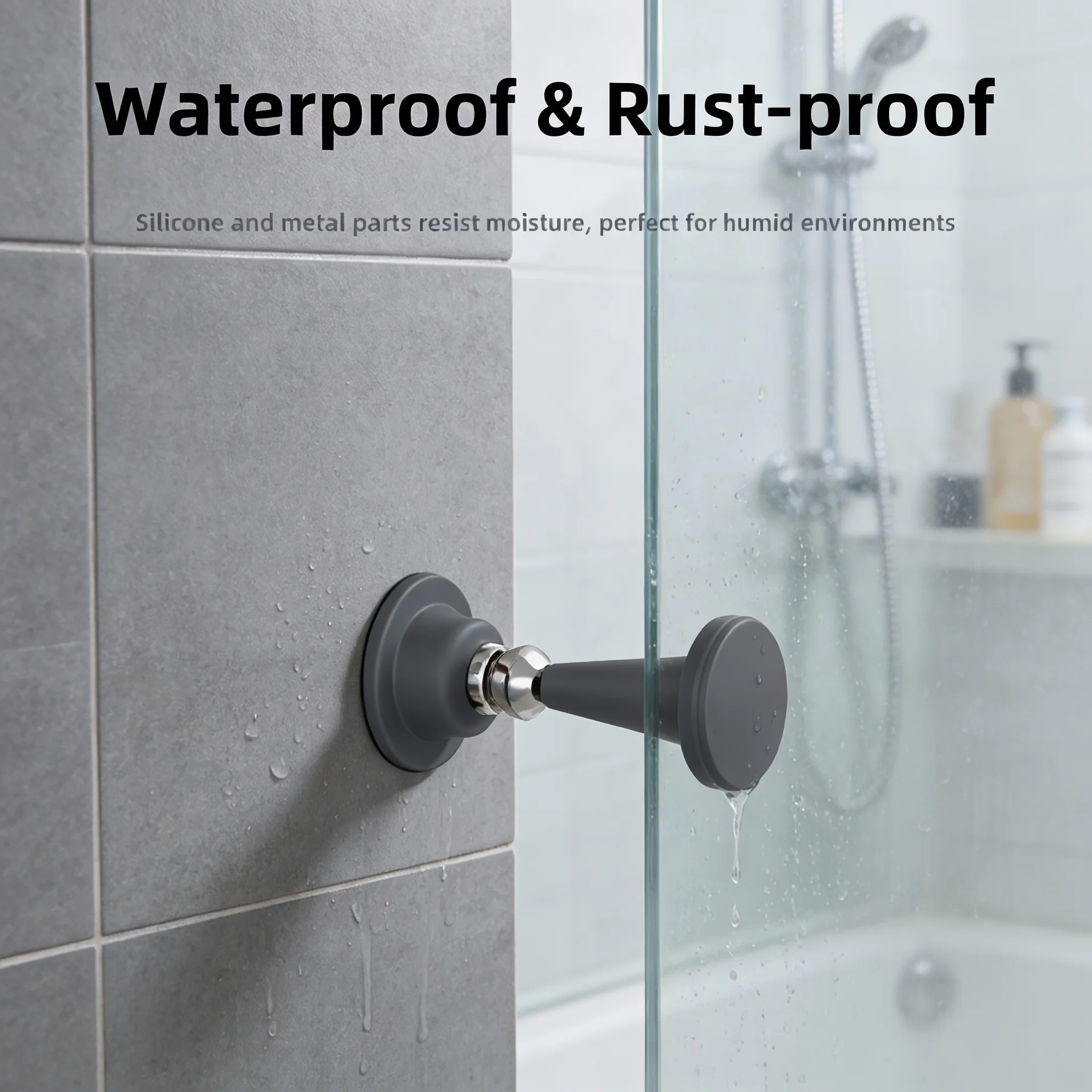 

Новый силиконовый корпус, магнитная дверная присоска, настенная в спальню, противоударный перфорационный буфер, бесшумный и незаглушенный