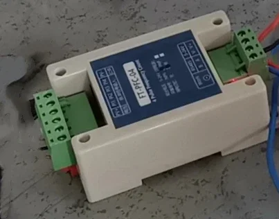 Pulse Counting Frequency Acquisition Flowmeter Speed Sensor Hall Switch Rain Casing Cylinder Count 485 modbus