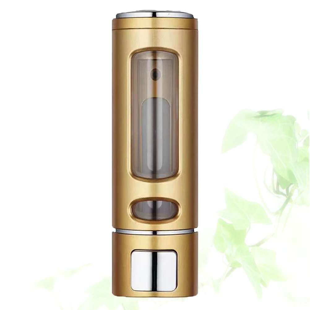 

Wall Mountable Soap Dispenser Shampoo Liquid Pump Manual Bathroom KitchenABS Foaming H Facial Cleanser Dish Soap Face