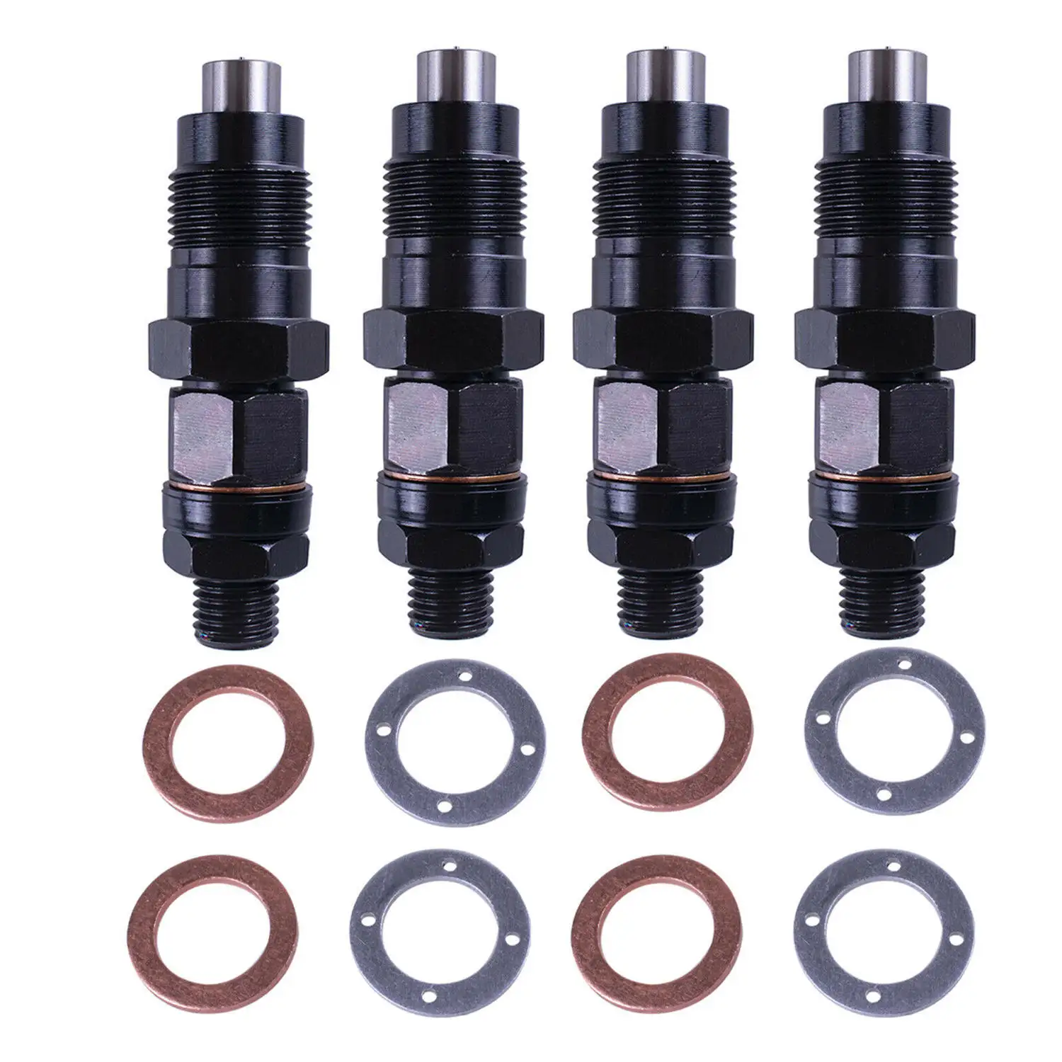 4Pcs New Diesel Fuel Injector for Mitsubishi Pajero Triton Delica 4D56 4D56T 2.5L D4BX D4BA G6BAJ D4BF