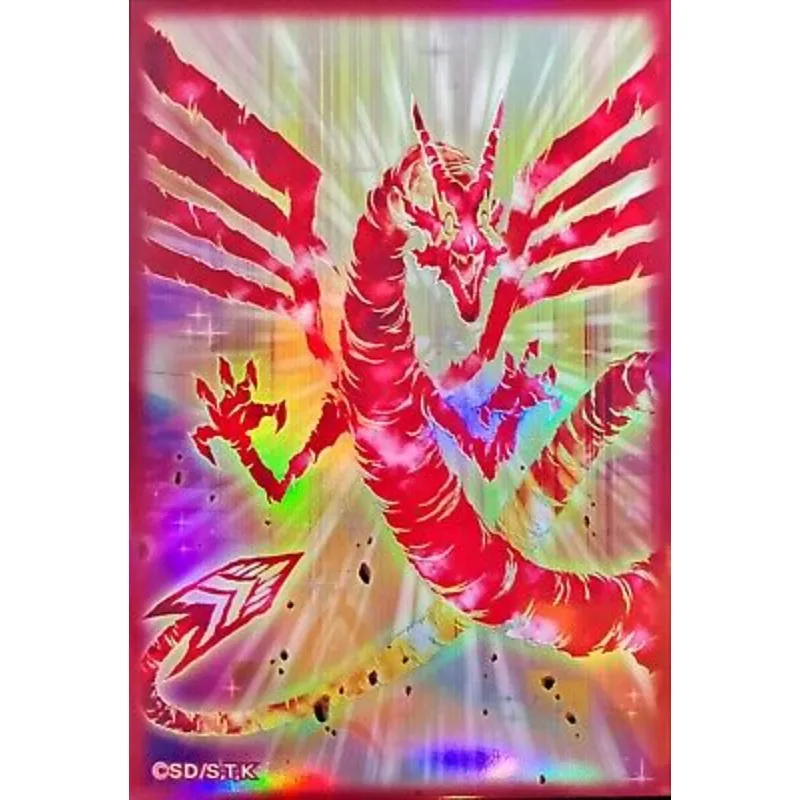 YuGiOh ufficiale Konami YCSJ 2023 Tokyo 10 pezzi Merch maniche il drago cremisi