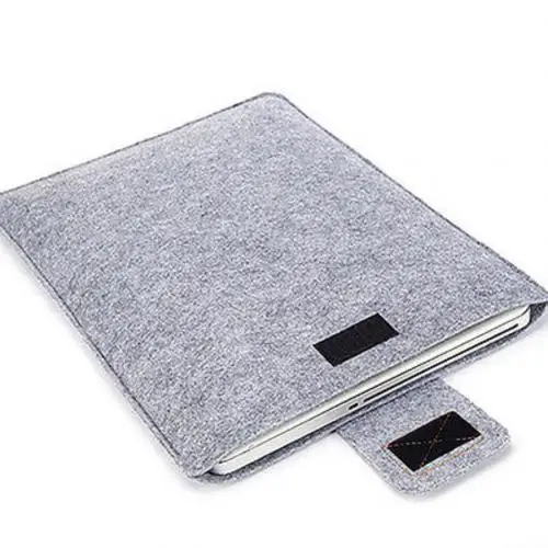 Filzhülle, schlanke Tablet-Hülle, Tasche für MacBook Air Pro 11, 13, 15 Zoll, einfarbig, Tablet-Aufbewahrungstasche