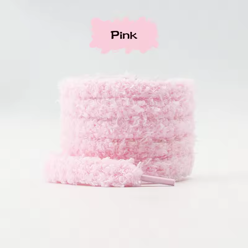 1Pair fashions 1cm wide round plush shoelace Sneakers flat shoes Casual shoelaces 80/100/120/140/160cm Shoelaces for shoes - Image 8