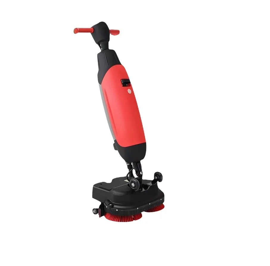 Spazzatrice per pavimenti a spinta manuale Asciugatrice per pavimenti industriale Spazzatrice per pulizia pavimenti Mini lavapavimenti