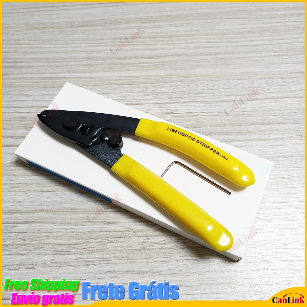 

CFS-3 Three-port Fibre Stripper CFS-3 Fiber Stripping Pliers Wire Strippers Three Hole Stripper Plier for Miller fast shipping