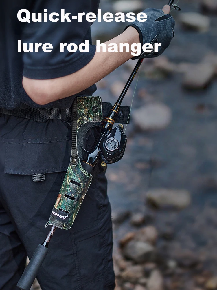 في الهواء الطلق إغراء قضيب حامل الإفراج السريع غطاء قضيب المحمولة قضيب كليب حامي قضيب شماعات الصيد أداة الملحقات