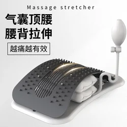 Lumbar Soothing Waist Stretching Chiropractic Massager Yoga Spine Exercise Pilates Back Trainer